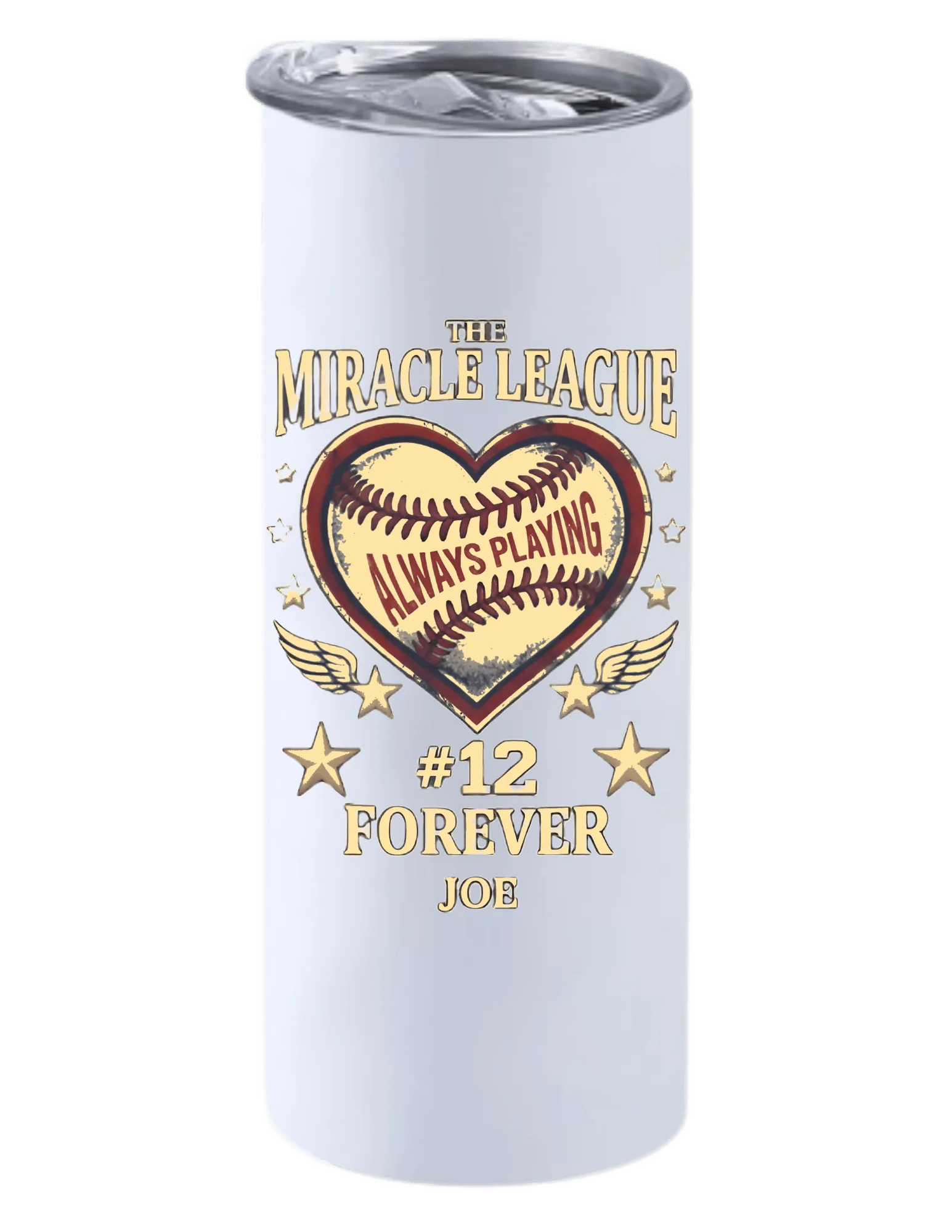 Joe Curtis Memorial Steel Tumbler